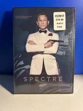 007’ Spectre (DVD) w/Daniel Craig…….…widescreen .....…...BRAND NEW & SEALED!