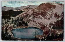 Postcard Colorado Yankee Doodle Lake Moffat Road Denver Salt Lake Railroad 1918