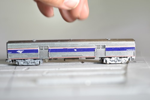 88124 Escala N Kato Amtrak Equipaje Coche Pintura Personalizada | Condition: Used