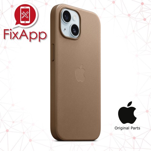 100% ORIGINALE APPLE IPHONE 15 - COVER CUSTODIA UFFICIALE MAGSAFE IN TESSUTO - Afbeelding 3 van 6