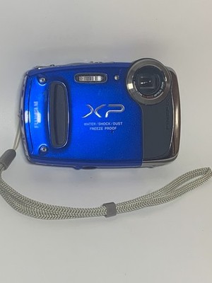 Fujifilm FinePix XP55WM 14MP Digital Camera Wateproof Blue  TESTED 