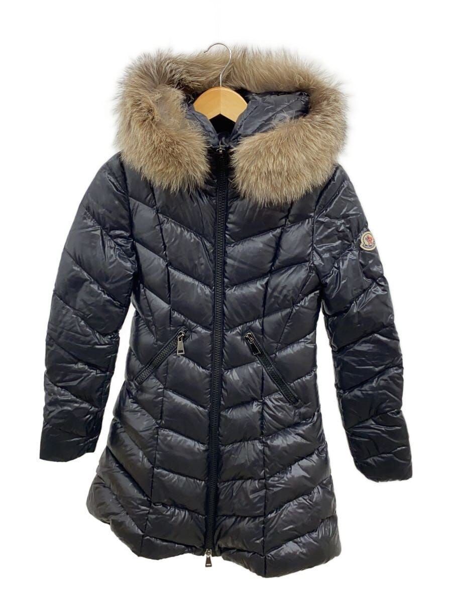 MONCLER Long Down Jacket 19 Years FULMARUS 0 Nylon BLK Plain E20934986325 Used