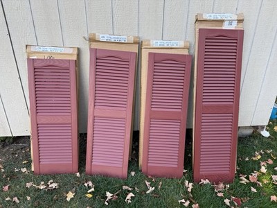 Mid America New In Box Shutters 4 Sets Of Two