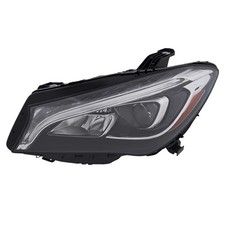 CLA45 CLA250 LED Headlight Assembly w/DRL 2017-2019 LH 1179061001 Black Housing