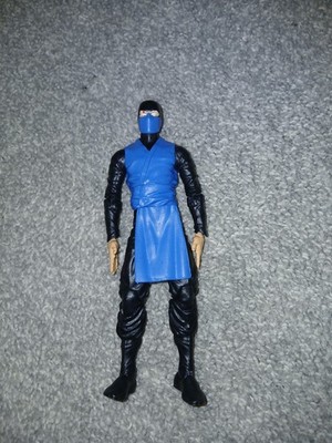 Custom Sub Zero Action Figure Mortal Kombat Custom 6 Inch
