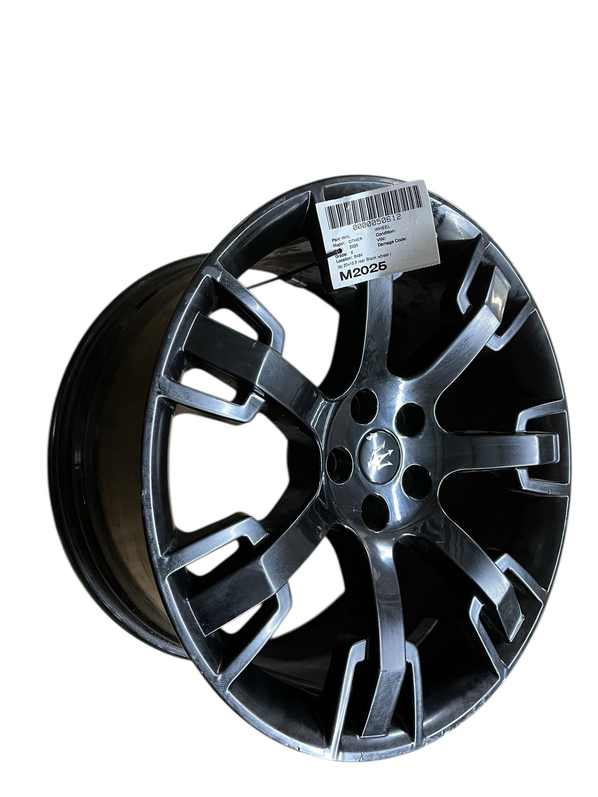 2008-2019 maserati granturismo 20x10.5 rear Black wheel rim