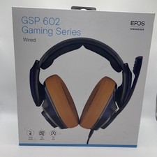 EPOS by Sennheiser GSP 602 Wired Gaming Headset, Multi-Platform, Blue/Brown