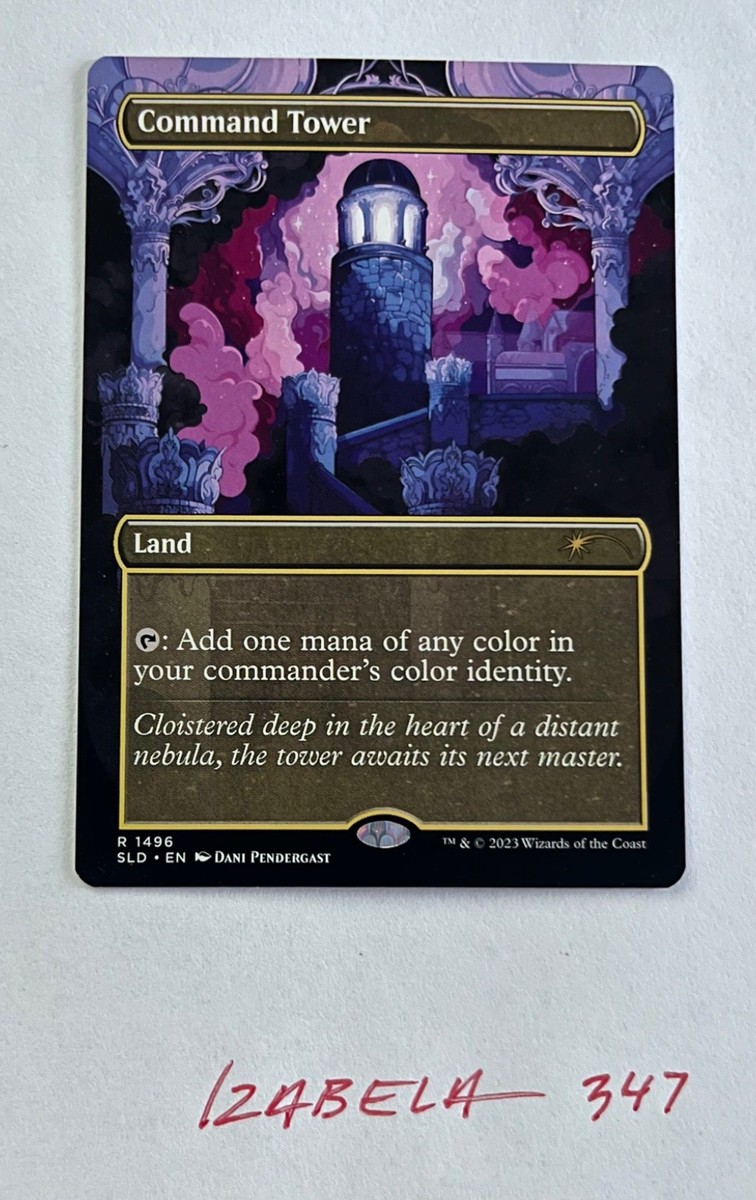 MTG Command Tower NON-FOIL Secret Lair Drop Series R#1496 NM/M | eBay