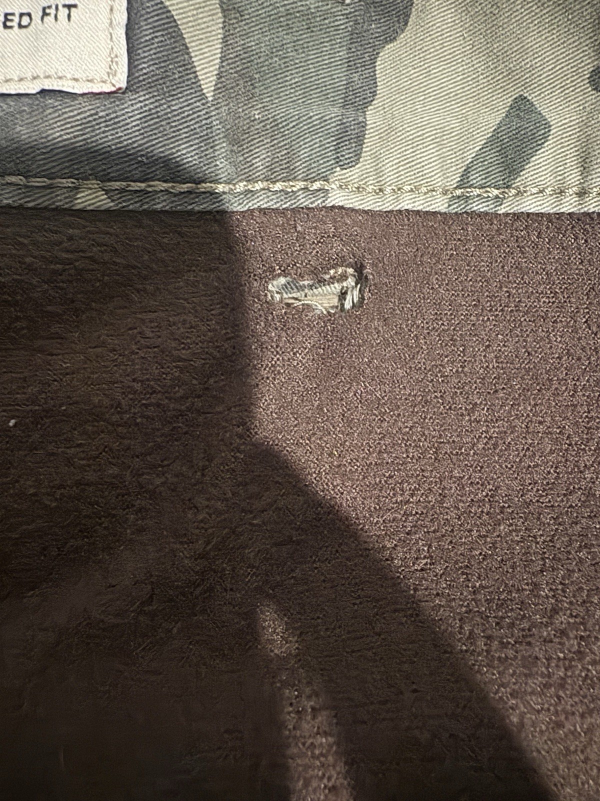 Wrangler Pants Mens 40x30 Fleece Lined Cargo Relaxed Fit Camo Green Work Outdoor thumbnail 7