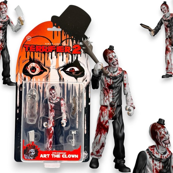"Terrifier 2 Eye Poppin Art The Clown 5,5\" Actionfigur Trick Or Treat Studios"-image