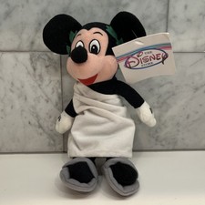 Walt Disney Beanie Plush Toga Greek Mickey Mouse w/Disney Store Tag