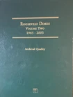 1965-1203 Roosevelt Dimes P&D Complete Set 75 coins in Littleton Coin Folder
