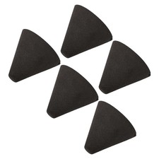 Electronic Drum Part Piezo Trigger Cone 1.38x1.46inch Black Pack of 5