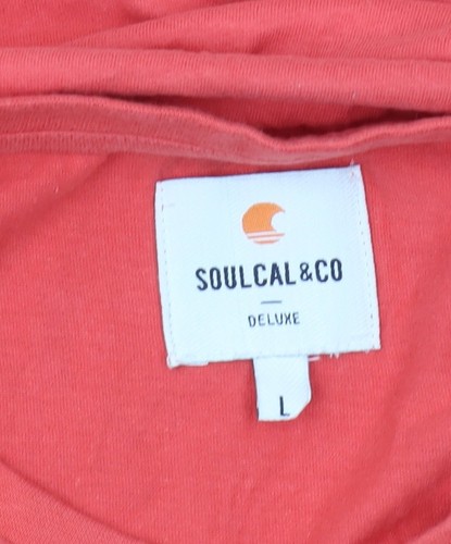 SoulCal & Co Damen T-Shirt rot, Gr. L, Casual Style - Bild 3 von 12