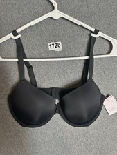 NWT Auden Bra 32DD T-Shirt Bra The Everyday Black Lingerie Shapewear Wore Lined