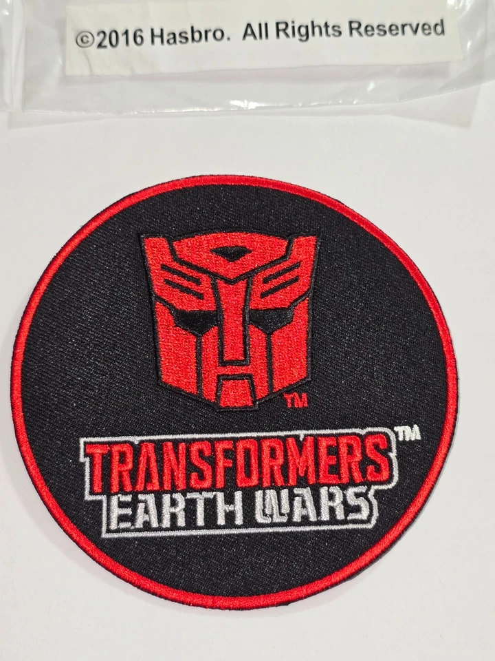 TRANSFORMERS EARTH WARS VIDEO GAME 2 PATCH LOT HASBORO 2016 PROMO ROBOT TOYS TOY - Image 4 of 4