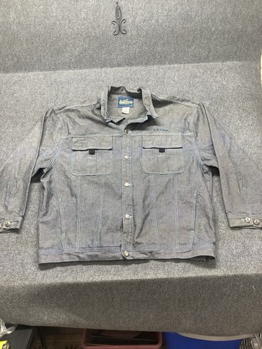 Old School Fat Joe 560 Jeansjacke Herren Gr. 4XL grau langarm distressed  - Bild 1 von 13