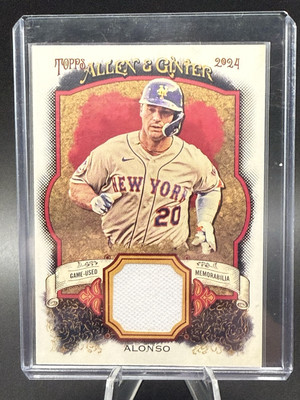 2024 Topps Allen & Ginter - Full Size Relics A Pete Alonso #AGR-PA (MEM)