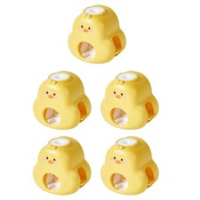 Creative Cartoon Duck Toothpaste Dispenser Reusable Plastic Bathroom Organizer