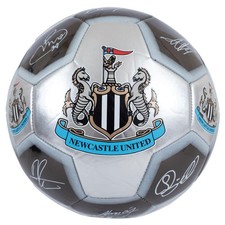 Newcastle United FC Signature 26 Panel Football5 Silver/Grey/Black  TA12688