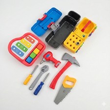 VTech Drill  Learn Toolbox Pretend Play Tool Set with Musical Keyboard