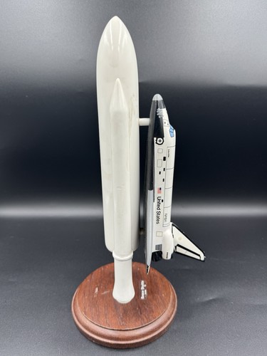 VINTAGE SELTENES ORIGINAL HALNET NASA SPACE SHUTTLE SCHREIBTISCHMODELL ORBITER & RAKETE Scal - Bild 11 von 13