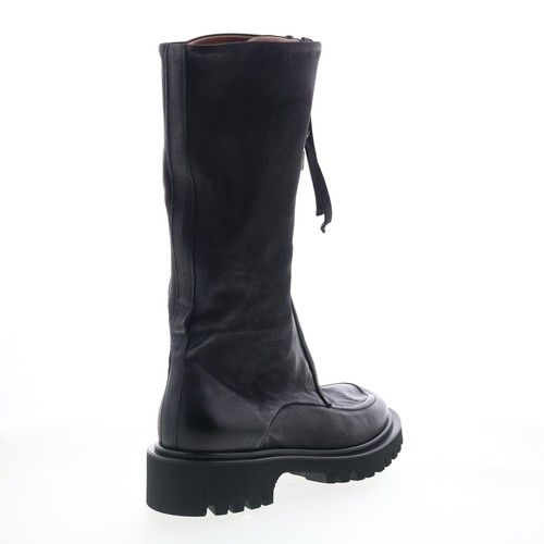 A.S. 98 Tayton Womens Black Leather Zipper Knee High Boots 37 - Picture 8 of 8