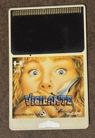 Vigilante PC Engine HuCard Vol 1 IREM Japan Import US Seller TESTED