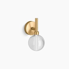 Kohler 23467-SCLED-2GL Components LED Lacemaker Sconce Brushed Modern Brass