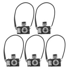 5 Pcs Toy Camera Prop Dollhouse Accessories Decorative Model Accessory