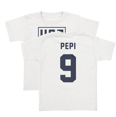 Ricardo Pepi Inspired 9 - USA Tribute 2 Side Soccer Toddler T-Shirt