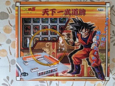 Banpresto Dragon Ball Z Tenka Budou Pai Mahjong Set mit Zenni Chips Handbuch