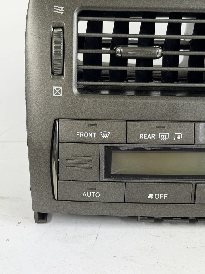 2004-2006 Lexus LS430 HVAC Climate Control Clock Dash Bezel Air Vent - Image 2 of 4