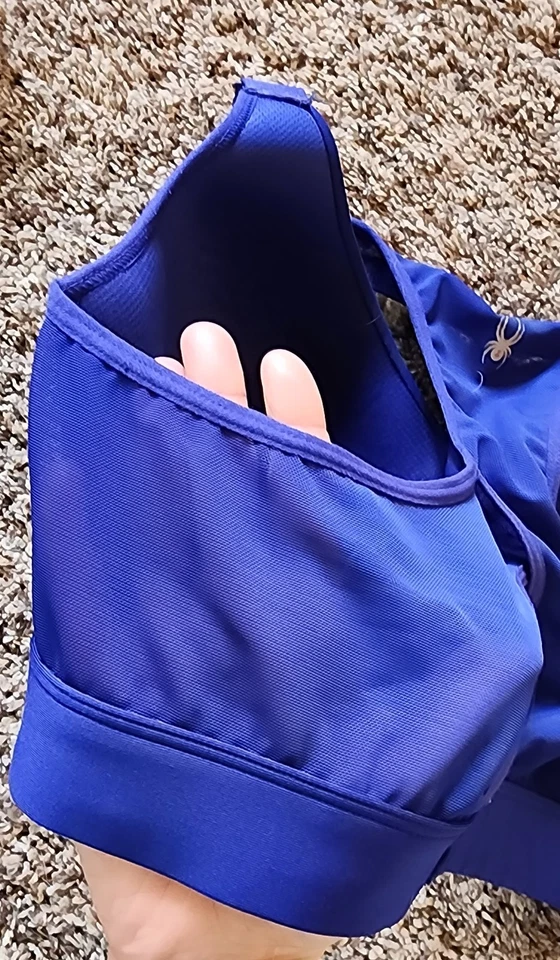 Spyder High Impact Racerback Sports Bra Size XL Adjustable Gently Used - Image 2 of 4