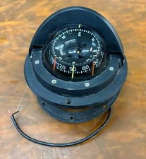 RITCHIE F-82 VOYAGER FLUSH MOUNT COMPASS 3" DIAL FITS 3 1/2" CUT OUT 12V
