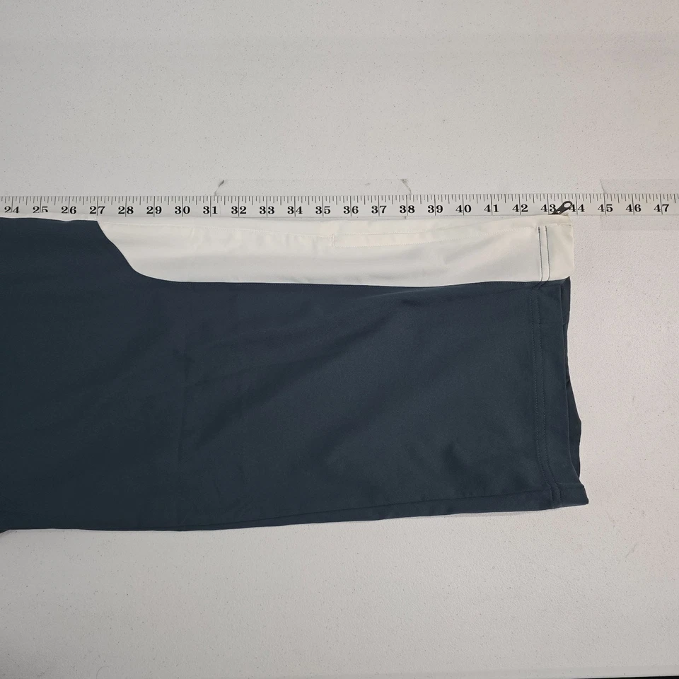 Under Armour Men's XL Loose Fit Track Pants Gray White 100% Polyester 6384 - Image 4 of 4