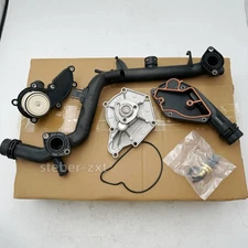 For Audi A4 Quattro A5 Quattro Q5 3.2L Cooling System Kit Water Pump THERMOSTAT