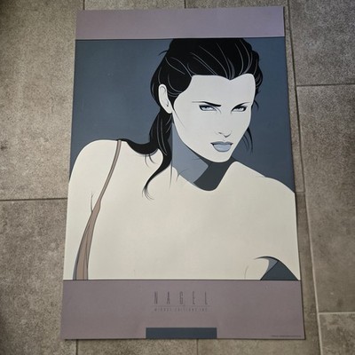 Patrick Nagel NC 14 Commemorative Serigraph 24x36'' 1988 Art Deco 