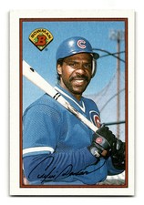 Andre Dawson 1989 Bowman #298 Chicago Cubs NM-MINT