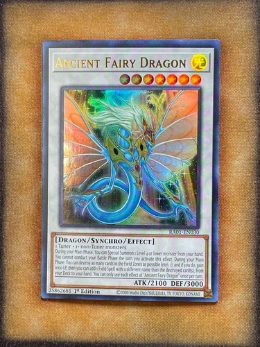Yugioh Ancient Fairy Dragon RA01-EN030 Ultra Rare 1st Ed NM