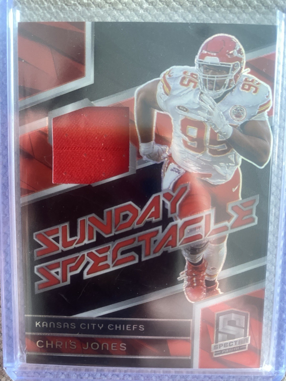 2024 Panini Spectra - Sunday Spectacle Chris Jones #SS-CJS /99 (MEM)