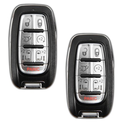 2 Replacement For Chrysler Pacifica Voyager Smart Key M3N97395900 7 Button