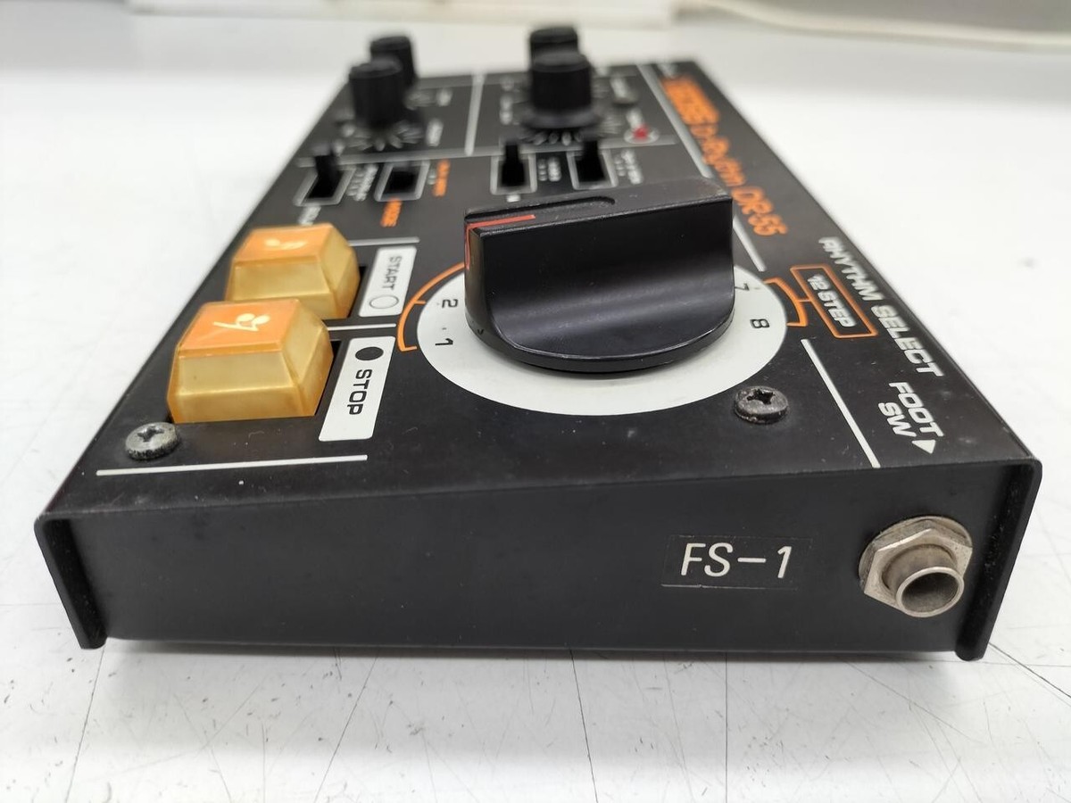 BOSS Dr-55 Dr. Rhythm Vintage Analog Drum Machine Used with