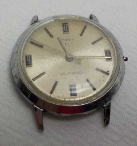 VINTAGE MENS TIMEX SELF WINDING WRIST WATCH WATCHMAKER 4014 3169 - Afbeelding 1 van 10