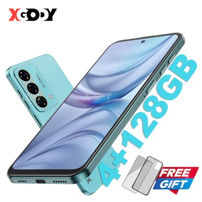 2025 New Unlocked Smartphone Android Quad Core Dual SIM 6.8'' 4G Cheap Cell Phone