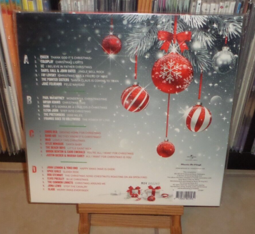THE GREATEST XMAS SONGS #260 GOLD & PURPLE LP MARIAH CAREY QUEEN U2 ELTON JOHN - Picture 6 of 6