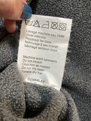 Vintage Lacoste Men’s Devanlay Red Jacket XL 56/6 Fleece Inside VTG - Picture 6 of 9