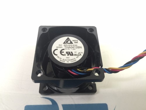 Rodamiento de bolas axial ventilador de CC Delta Electronics THA0412BN 12V 1.32A (40 X 40 X 28 mm) - Imagen 2 de 4
