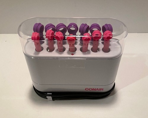 CONAIR Hot Sticks 14 Flexible Rollers HS18WPK - Pageant Hair Spiral Curls - Picture 2 of 8