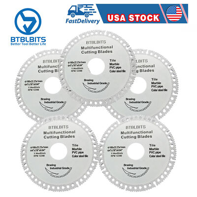 5p 4'' 100mm Multifunctional Disc Diamond Saw Blade Porcelain Ceramic Tile Marble